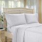 SHEET SET 100%EGYPTIAN COTTON QUEEN 1500TC SATIN WHITE SOLID