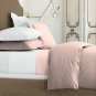 SHEET SET 100%EGYPTIAN COTTON QUEEN 1200 TC SATIN ROSE SOLID