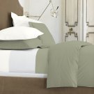 SHEET SET 100%EGYPTIAN COTTON TWIN 800TC SATIN SAGE SOLID