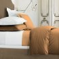 SHEET SET 100%EGYPTIAN COTTON TWIN 1200TC SATIN BROWN SOLID