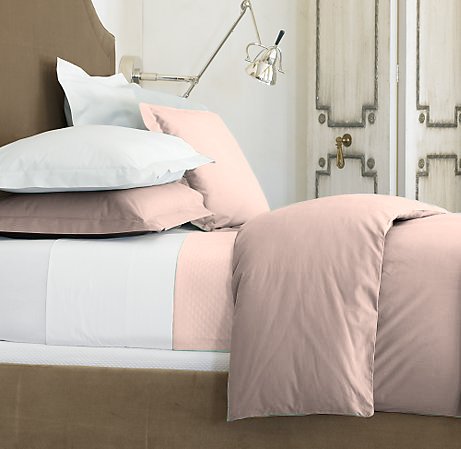 SHEET SET 100%EGYPTIAN COTTON TWIN 1200TC SATIN ROSE SOLID