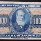 1943 (ND) 100 Cruzeiros Brazil