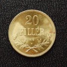 1922 20 filler Brass Restrike Hungary