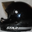BELL STAR BLACK HELMET 1980 SIZE:7 1/4