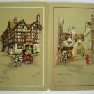 Vintage Swap Cards English Village Scenes Signed