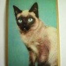 Vintage Siamese Cat Swap Playing Card