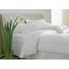 FLAT SHEET 100% EGYPTIAN COTTON FULL 400TC SATIN WHITESOLID