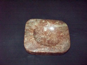 VINTAGE MARBLE, STONE  ASHTRAY
