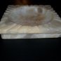 VINTAGE MARBLE OR STONE ASHTRAY