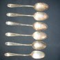 1881 ROGERS A1 (6) TEASPOONS