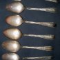 1881 ROGERS A1 (6) TEASPOONS