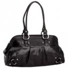 Gigi Chantal Gigi Chantal™ Black Faux Snakeskin Handbag