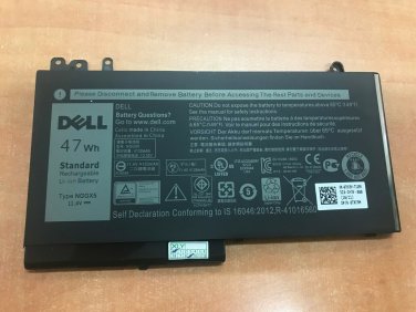 47Wh 11.4V New Genuine NGGX5 battery for Dell Latitude E5270 E5470 E5570 Series