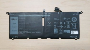 DXGH8 G8VCF 0H754V Battery For Dell XPS 13 9370 13-9370-D1605S 13-9370-D1705G 7.6V 52Wh
