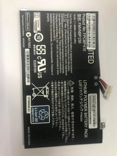 Genuine 48Wh FPCBP410 Battery for Fujitsu LifeBook UH554 UH574 FMVNBP230 FPB0304
