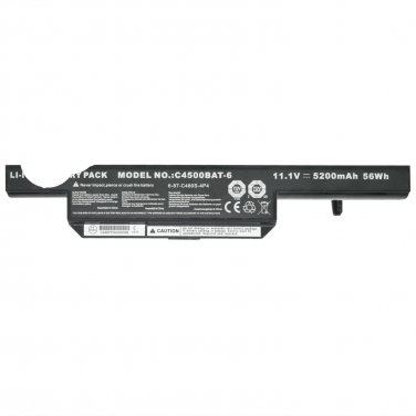 Battery for Clevo C4500 C4500Q C4501 C5100Q C5105 B5130M W150 W170 C4500BAT-6