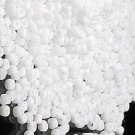 Opaque White 11/0 Glass Seed Beads 30 grams