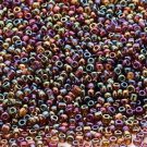 Transparent Rainbow Brown 11/0 Glass Seed Beads 1/4 lb