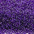 Silver Lined Cobalt 11/0 Glass Seed Beads 1/4 lb