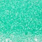 Color Lined Mint 11/0 Glass Seed Beads 1/4 lb