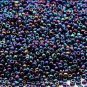 Iris Blue 11/0 Glass Seed Beads 1/4 lb