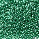 Opaque Luster Green 11/0 Glass Seed Beads 30 grams