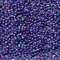 Opaque Rainbow Cobalt 11/0 Glass Seed Beads 30 grams