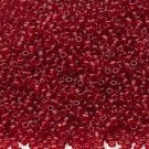 Transparent Ruby 11/0 Glass Seed Beads 30 grams