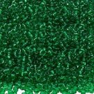 Transparent Emerald 11/0 Glass Seed Beads 1/4 lb
