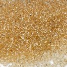 Transparent Tan 11/0 Glass Seed Beads 30 grams