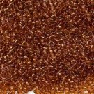 Transparent Root Beer 11/0 Glass Seed Beads 30 grams