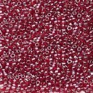 Transparent Luster Ruby 11/0 Glass Seed Beads 1/4 lb