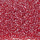 Transparent Luster Red 11/0 Glass Seed Beads 1/4 lb