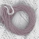 Rosaline Preciosa 4mm Czech Pressed GlassStrand of Round Beads