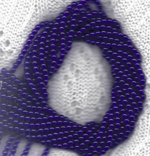 Cobalt  Preciosa 4mm Czech Pressed GlassStrand of Round Beads
