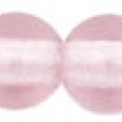 Lt  Amethyst  Preciosa 4mm Czech Pressed GlassStrand of Round Beads