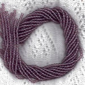 Amethyst  Preciosa 4mm Czech Pressed GlassStrand of Round Beads
