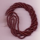 Czech 6/0 "e" Opaque Chocolate Mini Hank