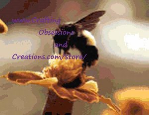 Worker Bee Cross Stitch Chart
