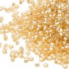 Miyuki #662 Gold Delica Hex 2Cut Seed Beads 10 grams