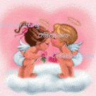 TOO Cute Valentine Couple Cross Stitch Chart