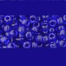 Toho nbr 8 Transparent Cobalt 6/0 Round e Beads