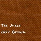 Chocolate Brown Jacquard Tee Juice Broad Tip Fabric Marker