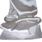 Devore Satin Scarf 21.5 Sqr 19mm Dye/Paint/As Is