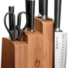 Ginsu Chikara Series 8 Piece Bamboo Block Knife Set