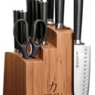 Ginsu Chikara Series 12-Piece Bamboo Knife Set