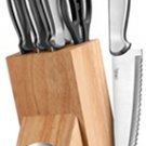 Ginsu Kotta Series 8pc Stainless Traditional Block Knife Set - Natural