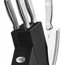Ginsu Kotta Series 5 Piece Prep Knife Set - Black