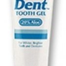 Aloe Dent Tooth Gel, 20% Aloe 4 oz tube