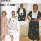 Simplicity 7558 Plus Size Dress and Jacket Sewing Pattern